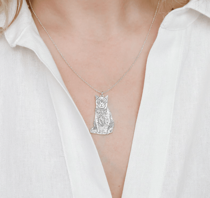 Custom-Made Kitty Charm - carry your kitty with you, forever