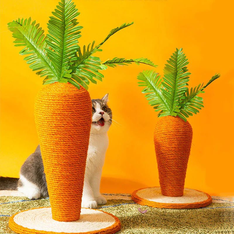 Cat Carrot Standing Scratcher - Marlene's Pet Shop