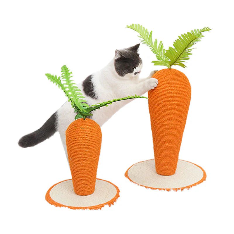 Cat Carrot Standing Scratcher - Marlene's Pet Shop