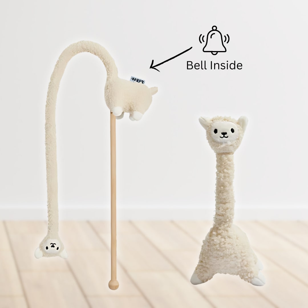 Dancing Alpaca With Bell