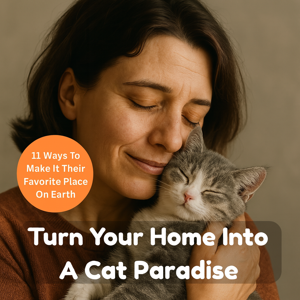 11 Ways to Turn Your Home Into a Cat Paradise [Marlene's Ebook]