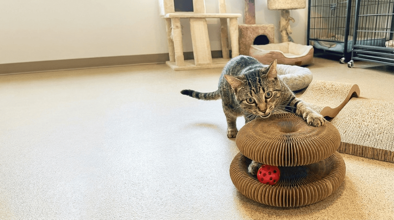 I Tested 9 Different Scratcher At My Cat Shelter. Only 1 Worked.
