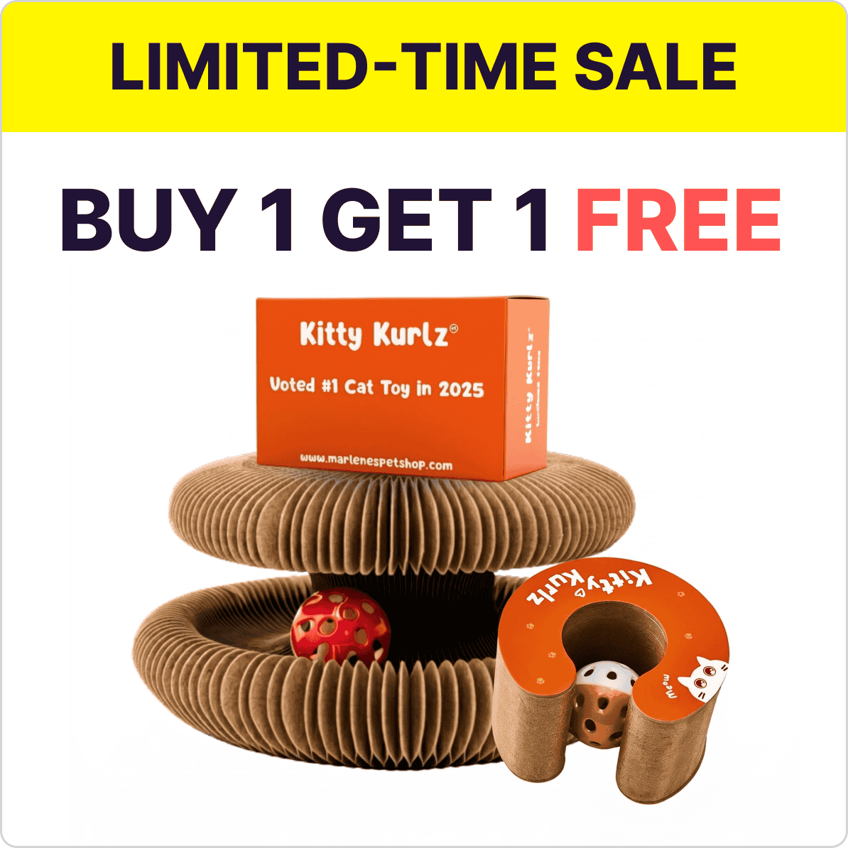 Kitty Kurlz — Limited-Time Sale: Buy 1 Get 1 Free